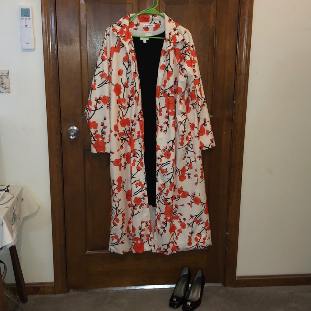 Long floral jacket - Picture 2 of 2